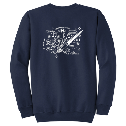 Port and Company Classic Crewneck Sweatshirt -- Navy