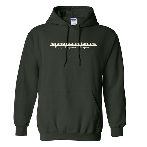 Gildan Heavy Blend Hooded Sweatshirt -- Forest Green