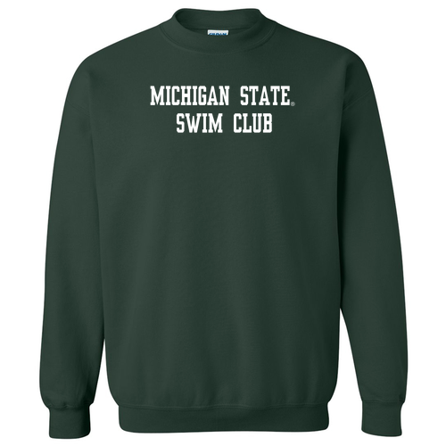 Gildan Heavy Blend Crew Neck Sweatshirt -- Forest Green