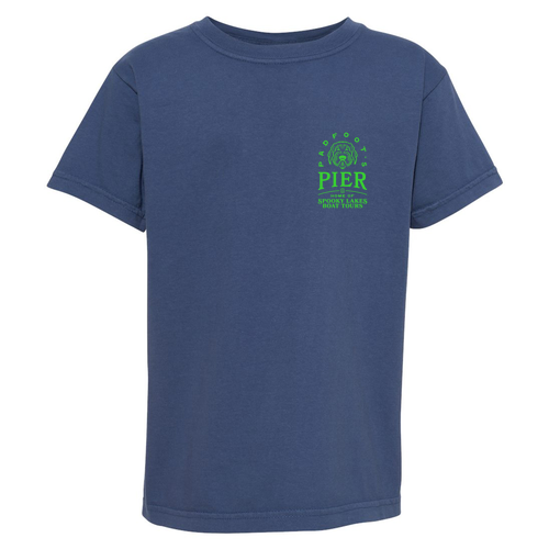 Comfort Colors Youth Garment-Dyed Heavyweight T-Shirt -- China Blue [HIDE]