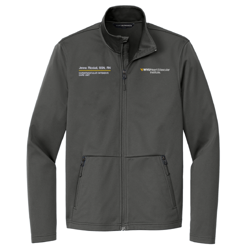 Port Authority Flexshell Jacket -- Grey Steel