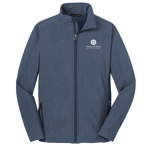 Port Authority Core Soft Shell Jacket -- Navy Heather