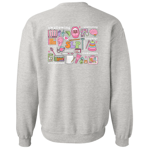 Gildan Heavy Blend Crew Neck Sweatshirt  Ash