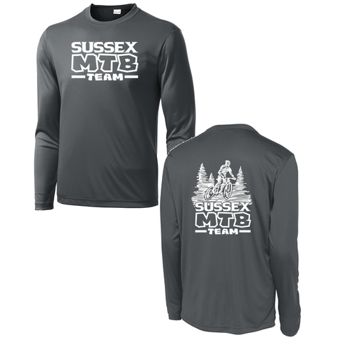 Sport Tek Long Sleeve Competitor -- Iron Grey