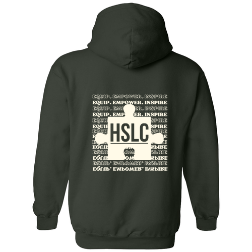 Gildan Heavy Blend Hooded Sweatshirt -- Forest Green