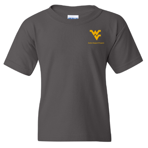 YOUTH Gildan Heavy Cotton Basic T-Shirt -- Charcoal