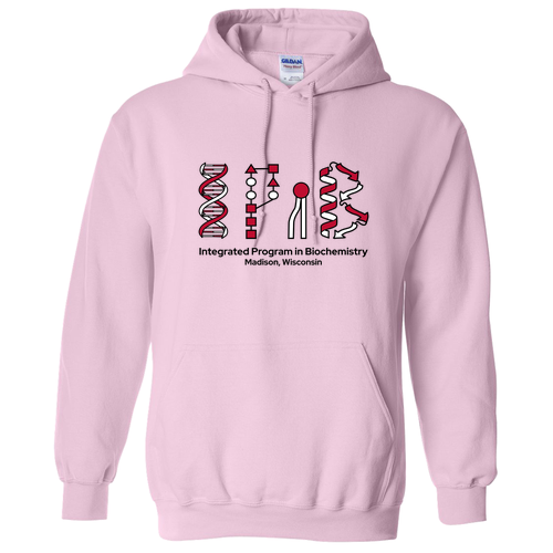 Gildan Heavy Blend Hooded Sweatshirt -- Light Pink