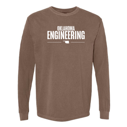 Comfort Colors Ringspun Long Sleeve Tee -- Espresso