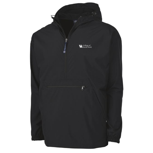 Charles River Pack-N-Go Pullover -- Black