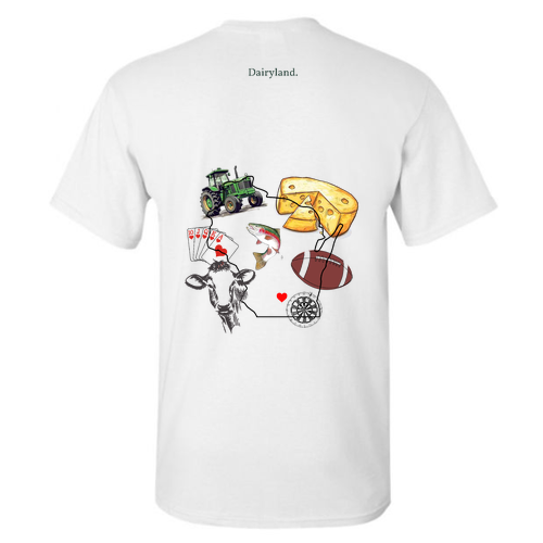 Gildan Heavy Cotton Basic T-Shirt -- White