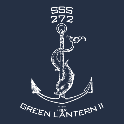 A4 Youth Cooling Performance Crew -- Navy (Single Anchor)