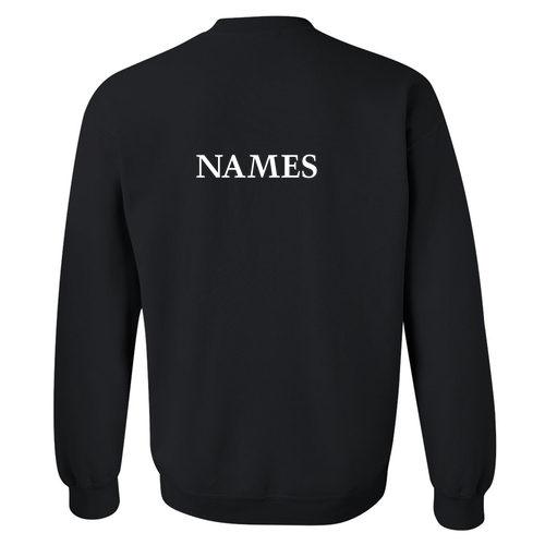 Gildan Heavy Blend Crew Neck Sweatshirt --- Black