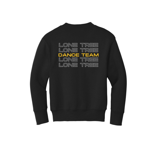 Port and Company Youth Crewneck Sweatshirt -- Jet Black