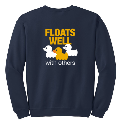 Gildan Heavy Blend Crew Neck Sweatshirt -- Navy