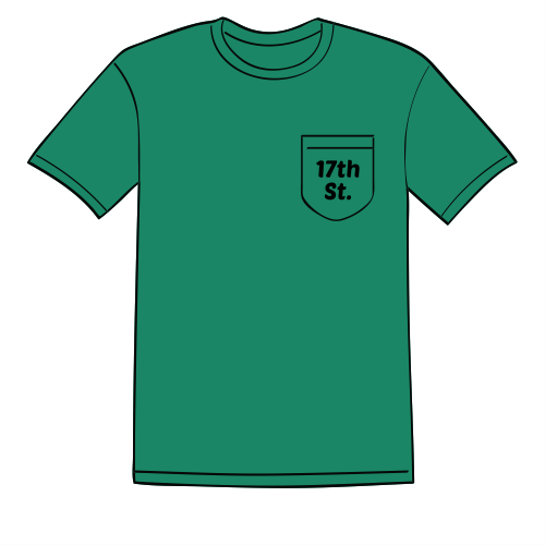 Comfort Colors Short Sleeve Pocket Tee -- Grass [HIDE]