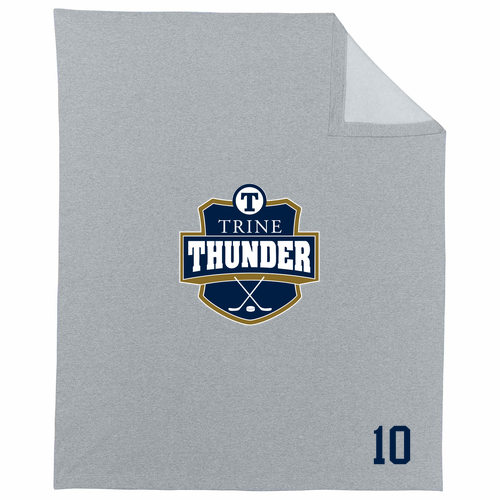 GIldan Heavy Blend Fleece Stadium Blanket -- Sport Grey