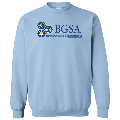 Gildan Heavy Blend Crew Neck Sweatshirt -- Light Blue