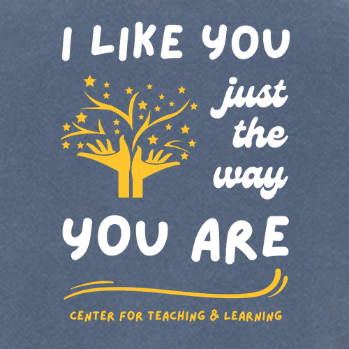 Just The Way You Are Sweatshirt -- Blue Jean