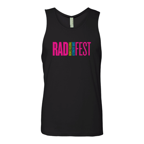 Next Level Apparel Premium Jersey Tank -- Black