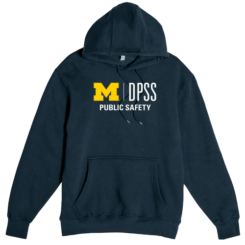 Mens/Unisex Lane Seven Premium Pullover Hooded Sweatshirt -- Navy