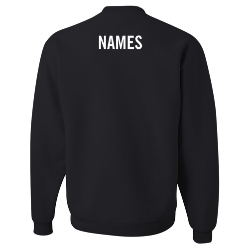 Jerzees 8 Oz., 50/50 Nublend Fleece Crew -- Black