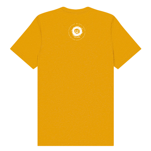 Mens/Unisex Bella Canvas Triblend Short Sleeve T-Shirt -- Mustard