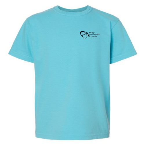 Comfort Colors Youth Ring Spun Cotton Tee -- Lagoon (In My Healing Era)