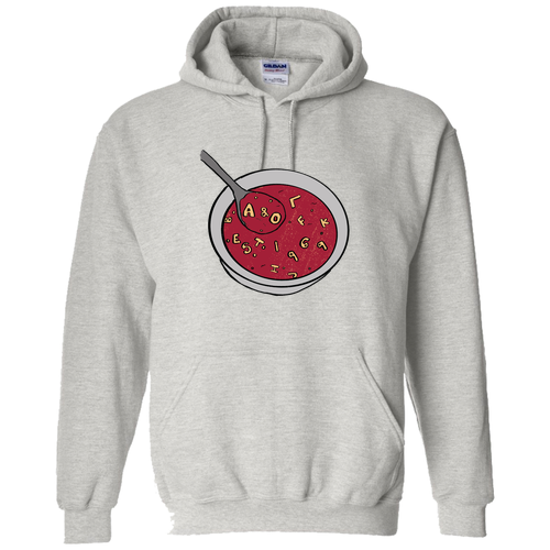 Hooded Sweatshirt -- Ash