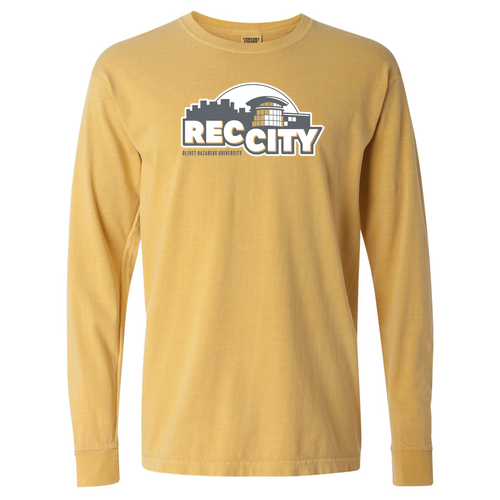 Comfort Colors Ringspun Long Sleeve Tee -- Mustard