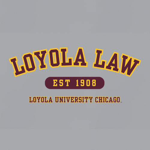 Loyola Law Performance Tee -- Silver