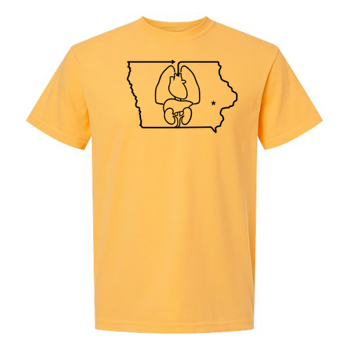 Comfort Colors Unisex Garment-Dyed Heavyweight T-Shirt -- Citrus