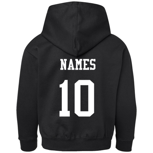 Youth Pullover Fleece Hoodie -- Black