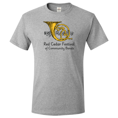 Hanes Authentic Short Sleeve T-Shirt -- Light Steel