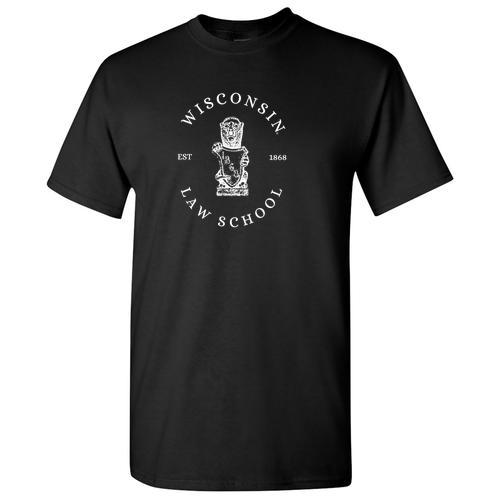 UW Law T-shirt — Black