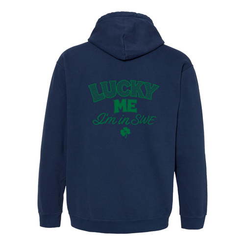 Comfort Colors Unisex Garment-Dyed Hooded Sweatshirt -- True Navy