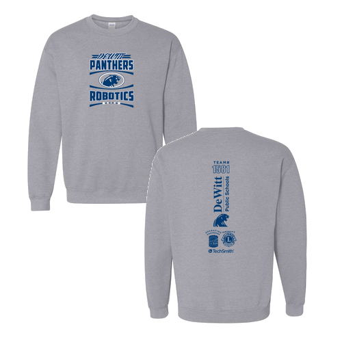 Gildan Heavy Blend Crew Neck Sweatshirt -- Sport Grey