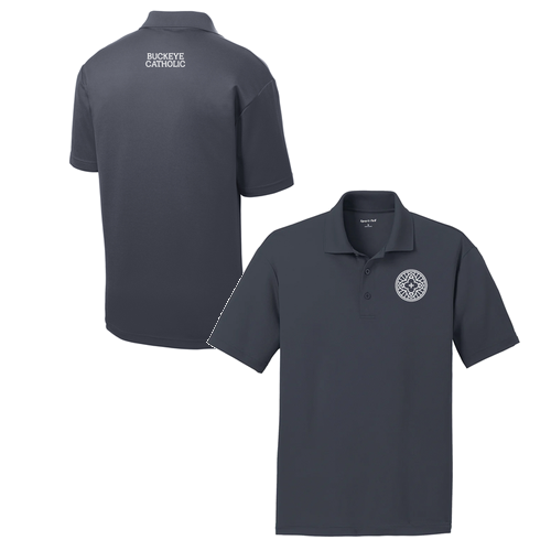 Sport-Tek PosiCharge RacerMesh Polo -- Graphite