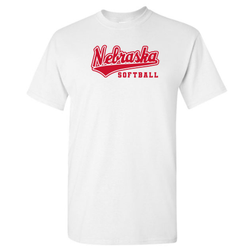 Nebraska Softball Adult Tee