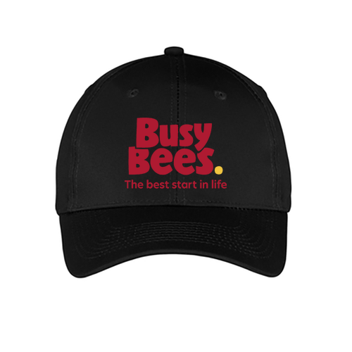 [HIDE] Port and Company 6-panel Twill Hat -- Black OLD