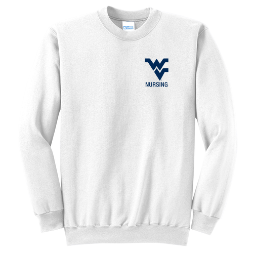 Port and Company Classic Crewneck Sweatshirt -- White