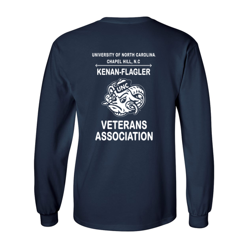 Gildan Ultra Cotton Longsleeve Basic T-Shirt -- Navy