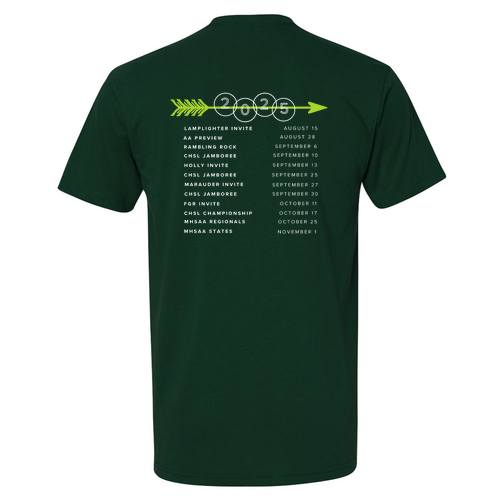 Next Level Soft Fitted Cotton Tee -- Forest Green