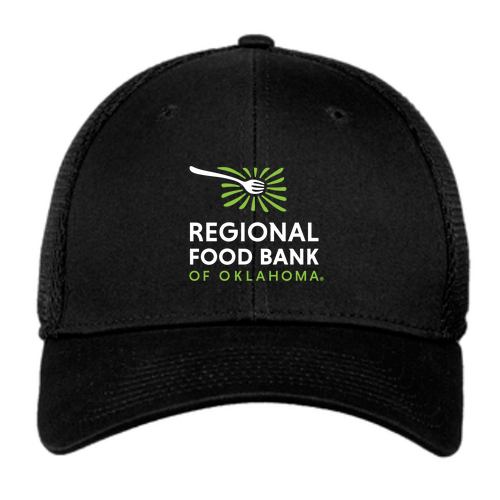 New Era Stretch Mesh Hat -- Black