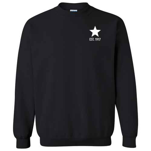 Gildan Heavy Blend Crew Neck Sweatshirt -- Black