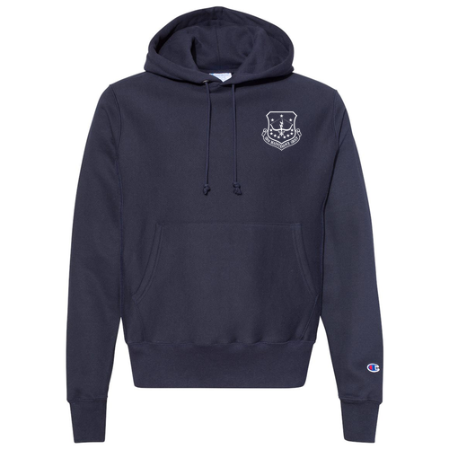 Champion Reverse Weave Hooded sweatshirt -- Navy