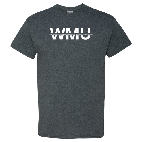 WMU SLHA Gildan Heavy Cotton T-Shirt -- Dark Heather