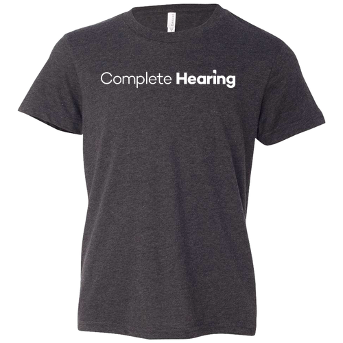 Youth 2 Color Bubbles Tee -- Dark Grey Heather