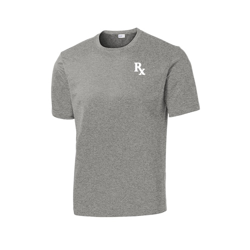 Mens/Unisex Sport Tek Competitor Wicking Tee -- Grey Concrete Heather