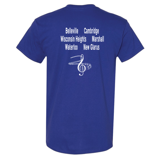 Gildan Cotton T-Shirt Adult -- Cobalt