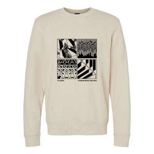 Voxman J. America BTB Fleece Crew -- Oyster